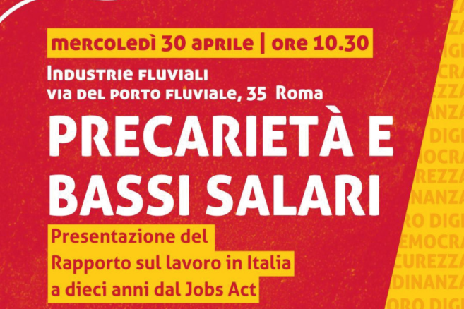 Precarietà e bassi salari. Dieci anni di Jobs Act