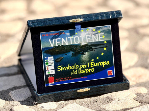 Ventotene, simbolo per l'Europa del lavoro 