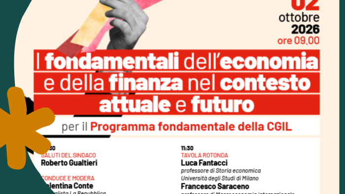 Lectio magistralis di Jeffrey Sachs - Per il Programma fondamentale della Cgil