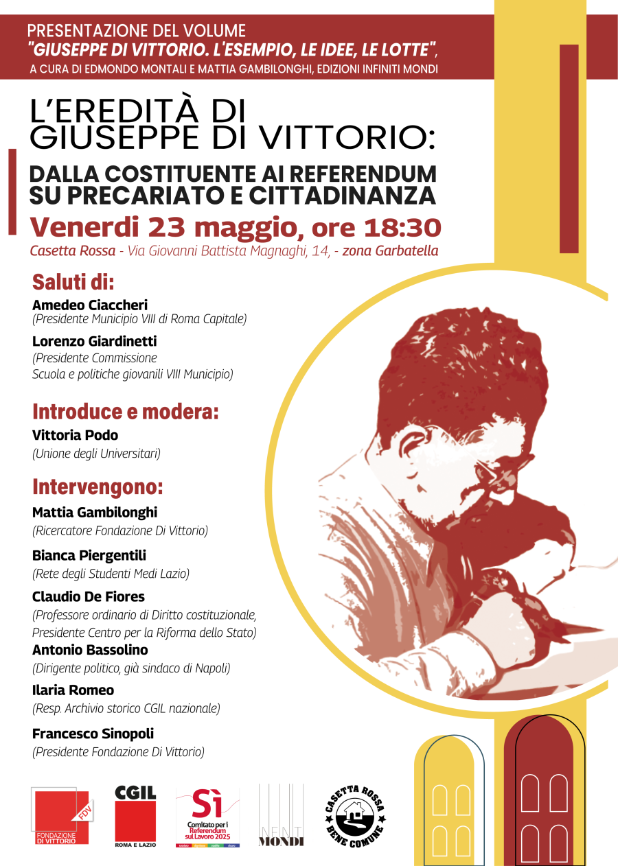 Giuseppe Di Vittorio. L’esempio, le idee, le lotte