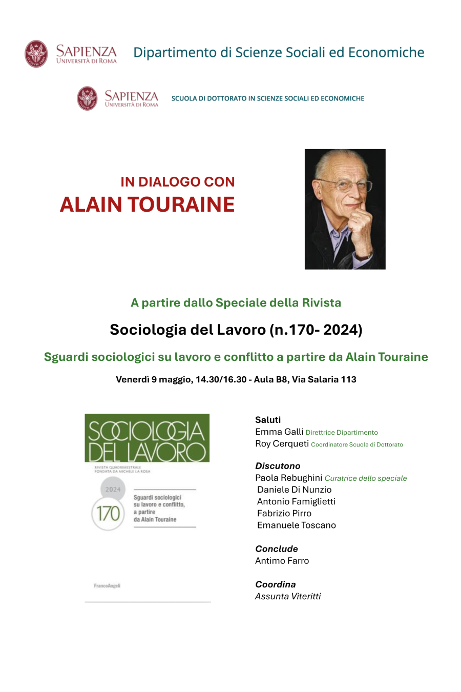 In dialogo con Alain Touraine