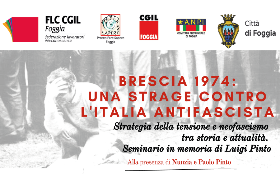 BRESCIA 1974 : UNA STRAGE CONTRO L'ITALIA ANTIFASCISTA