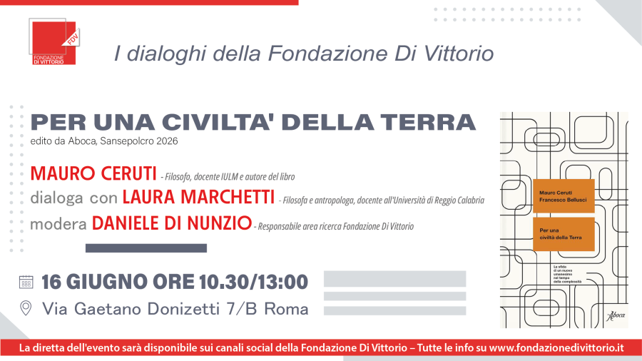 Per una civiltà della Terra