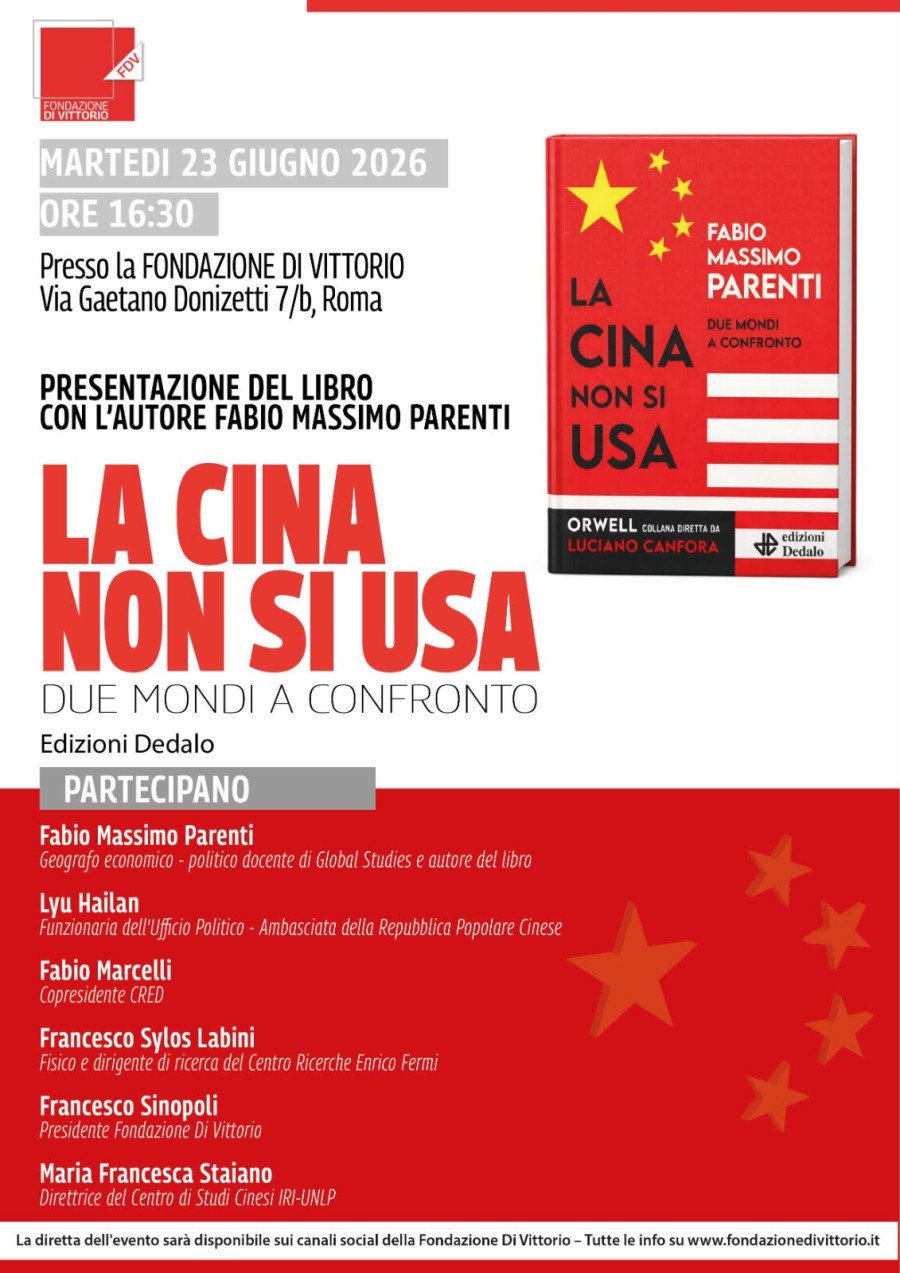 la cina non si usa