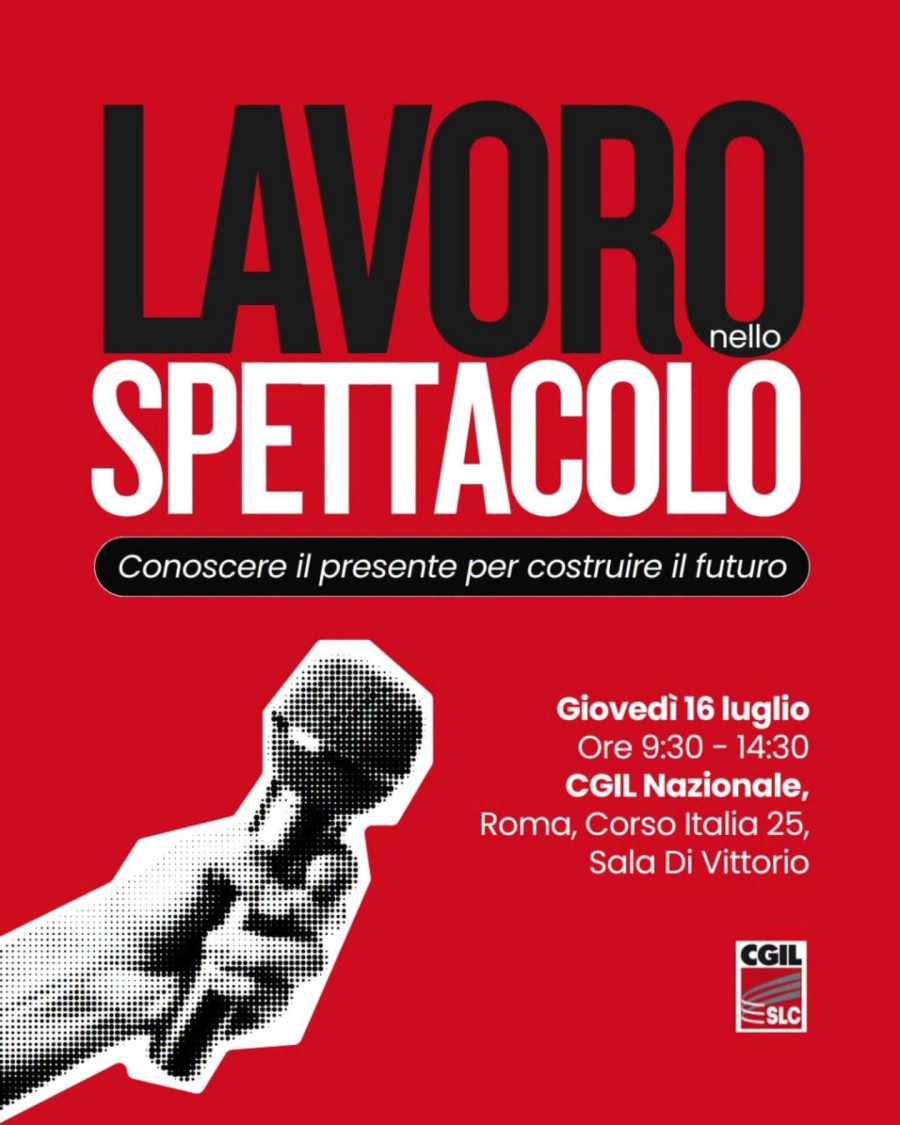 Il lavoro nello Spettacolo, conoscere il presente per costruire il futuro