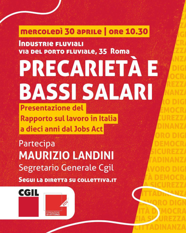 Precarietà e bassi salari
