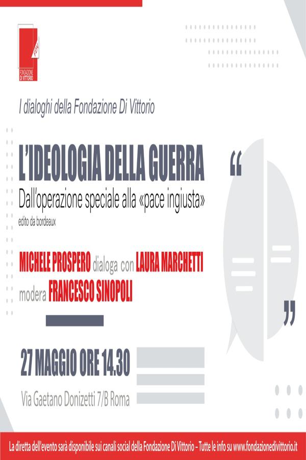 ideologia della guerra poster