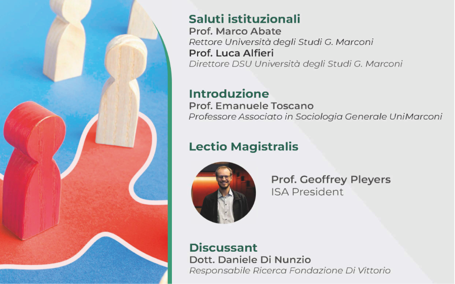 Il cambiamento sociale non è mai lineare: lectio magistralis di Geoffrey Pleyers