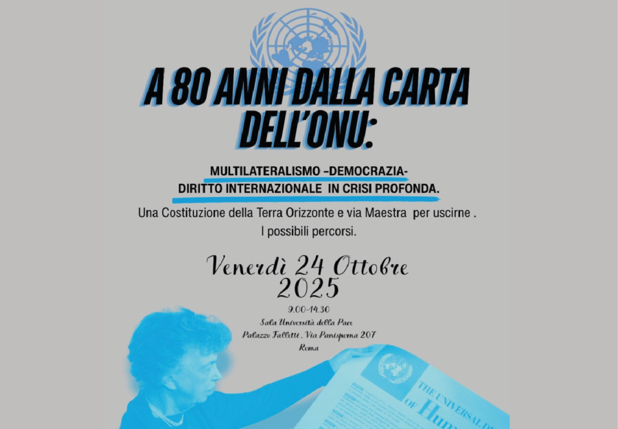  A 80 ANNI DALLA CARTA DELL’ONU 
