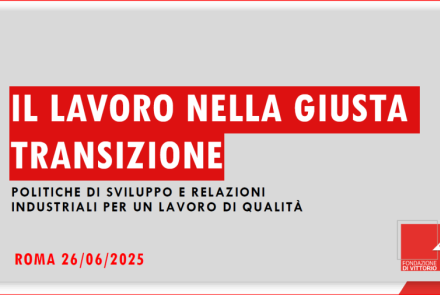 lavoro giusta transizione