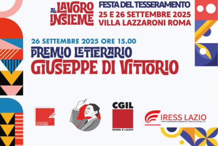 Premiazione concorso letterario Di Vittorio