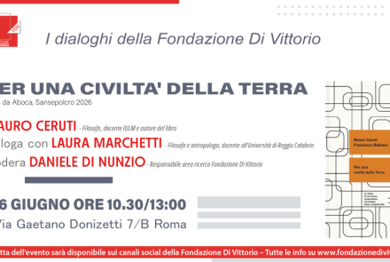 Locandina Per una civiltà della Terra