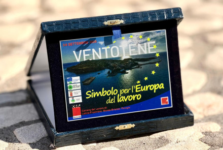 Ventotene, simbolo per l'Europa del lavoro 
