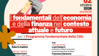 Lectio magistralis di Jeffrey Sachs - Per il Programma fondamentale della Cgil
